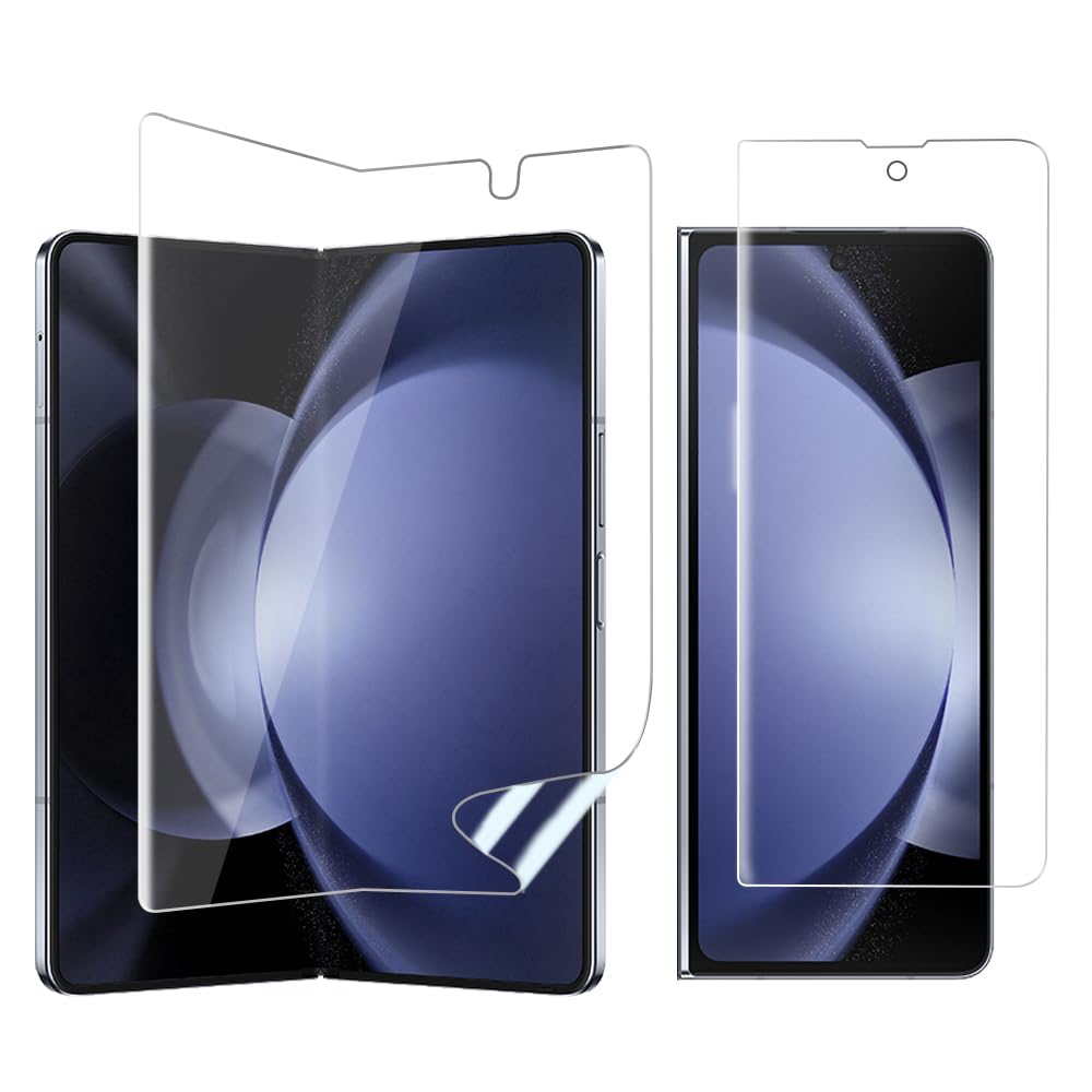COVERLINE [PACK OF 1 Full Coverage Front and Back Full Screen Protector Unbreakable Membrane Fim For Samsung Galaxy Z Fold 5 5G (B0CDXR37QQ) Amazon Price History, Amazon Price Tracker