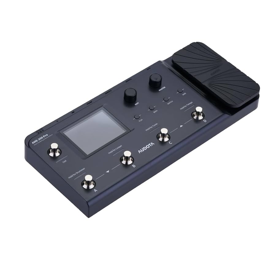 【最新】Audota Ame-200 Pro マルチエフェクター Amazon.com: AUDOTA AME-200 Pro Guitar Multi Effects