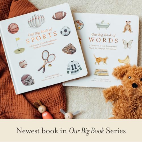 Image of Our Big Book of Sports: A Collection of 100+ Foundational Words for Future Athletes (Tabitha Paige Children's Book Series)