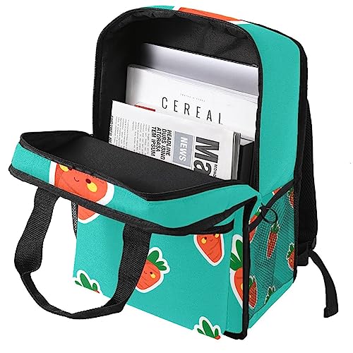 Sac à dos carotte pour garçons multicolore 35cm avec bretelles réglables - 3