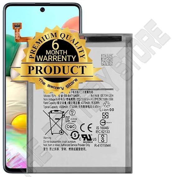 Image of THE BATTERY STORE Original EB-BA715ABY Battery for Samsung A71 / SM-A7160 Battery with 6 Month warrenty*** (PR13)
