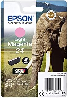 Epson 24 Light Magenta Inkjet Cartridge C13T24264012