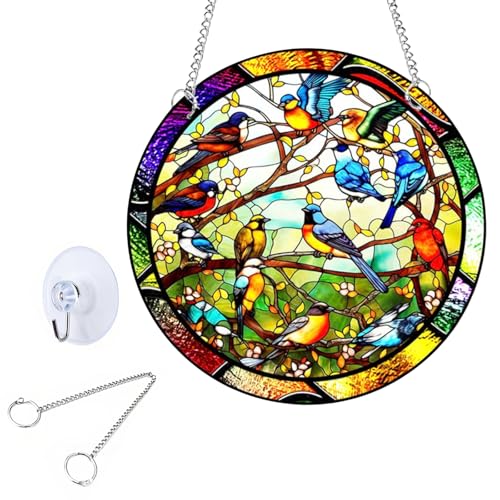 NOLACE Kolibri Sonnenfänger 20 cm Doppelseitiger Acryl Fenster...