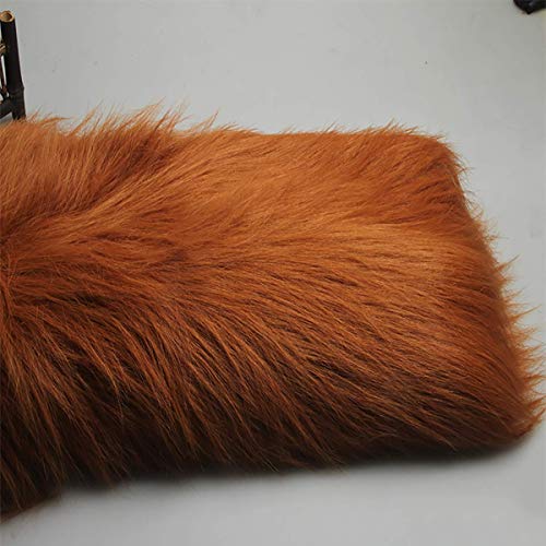 Effen Faux Bont Stof Lange Stapel 12 Cm Luxe Shag Stof Voor DIY Crafting Photo Prop Backdrop Fursuit Area Tapers… - Image 3