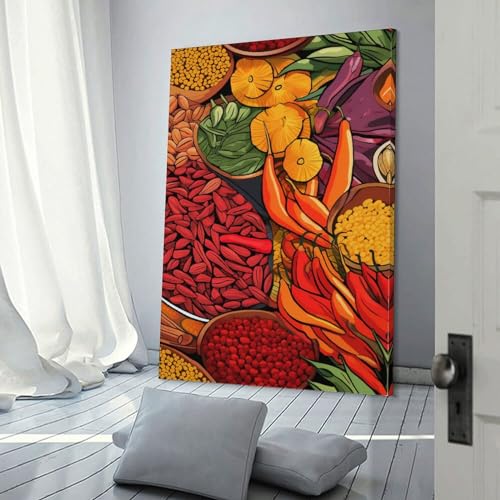 Tableau Impression Sur Toile de qualité premium motif épices - 3