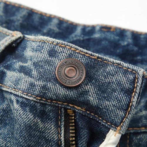 Jeans Pants Trousers Denim Autumn Collection Retro Wasteland Style Ripped Mud Dyed Distressed Washed for Men4