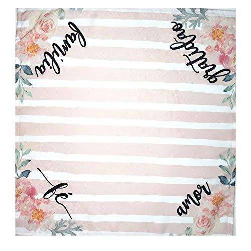 Kit 4 Guardanapos de Tecido Good Vibes 40cmx40cm