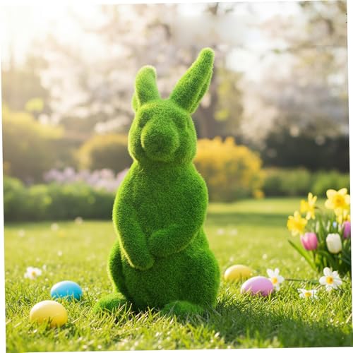 Lapin de Pâques en résine : une déco durable qui ne craint pas la pluie - 3