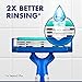 Sensor3 Simple Men’s Disposable Razors, 12 Count