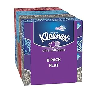Kleenex Ultra Soft Tissues, White, ...