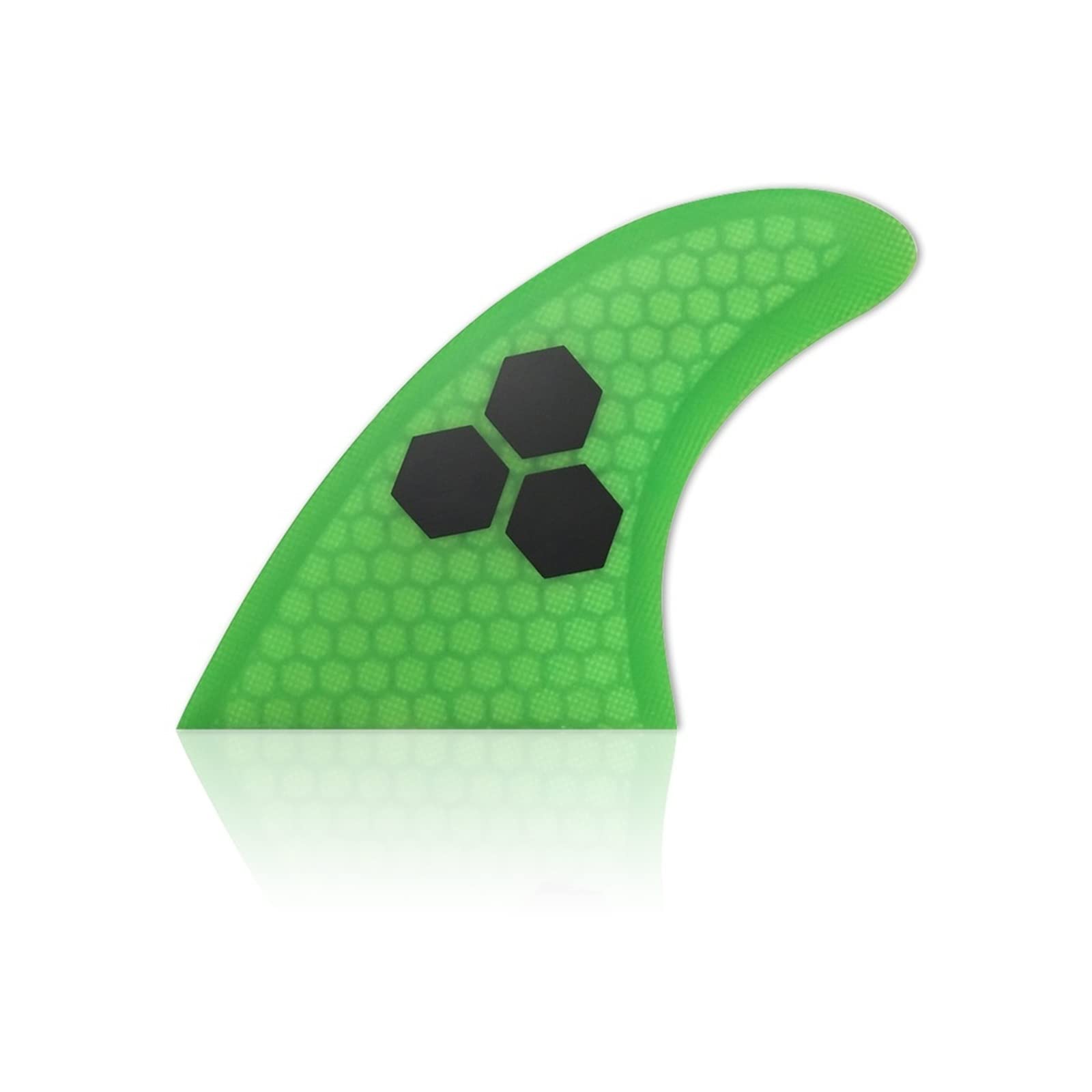2 FINS Surf Fin G5/G7 for Fins 3pcs Honeycomb Fiberglass Surfboard M/L Tri for Paddle Board(M)