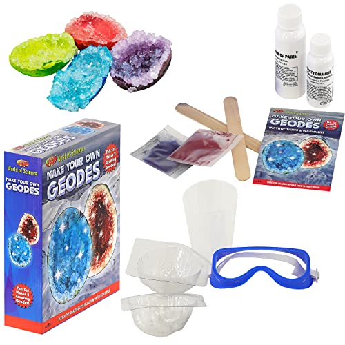 Make Your Own Geodes Crystals & Rock Growing Educational Science Toy ...