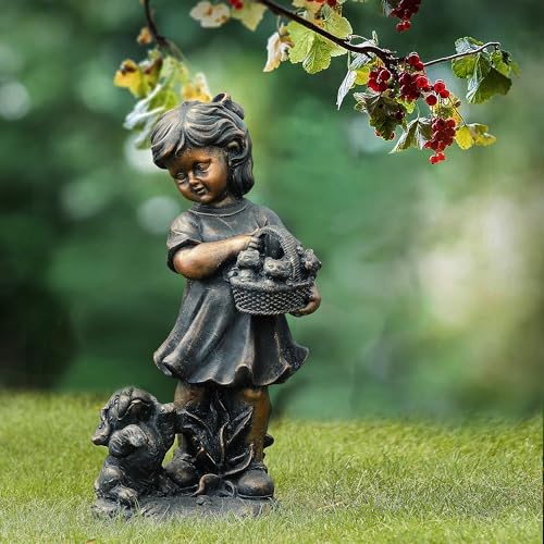 LuxenHome Garden Decor Statue,23
