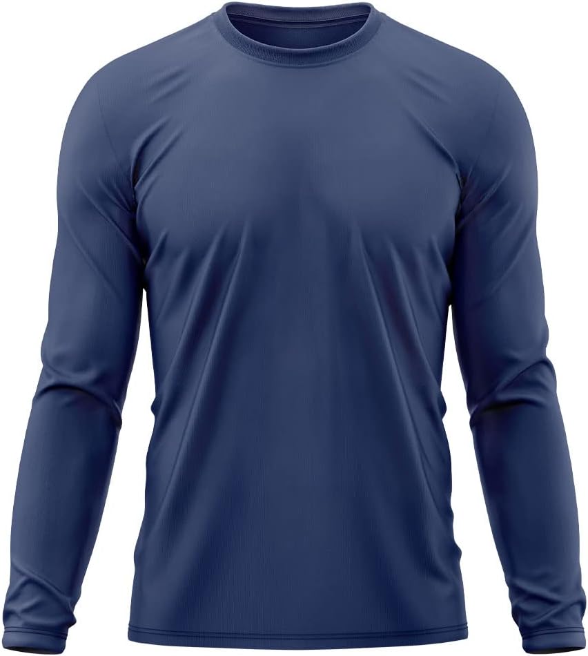 Camiseta Manga Longa Masculina Proteção Solar Praia Esporte Camiseta Manga Longa Masculina Proteção Solar Praia Esporte