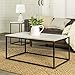 Produktbild Eden Bridge Designs Couchtisch aus verschiedenen Materialien, Marmor und Metall, 61 x 107 x 46 cm