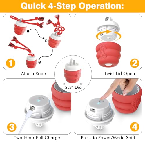 Interactive-Dog-Toys-for-Boredom-Rechargeable-Electric-Dog-Balls-Dog-Toys-to-Keep-Them-Busy-Automatic-Moving-Dog-Products-Interactive-Puppy-Dog-Toys-Ball-Crimson