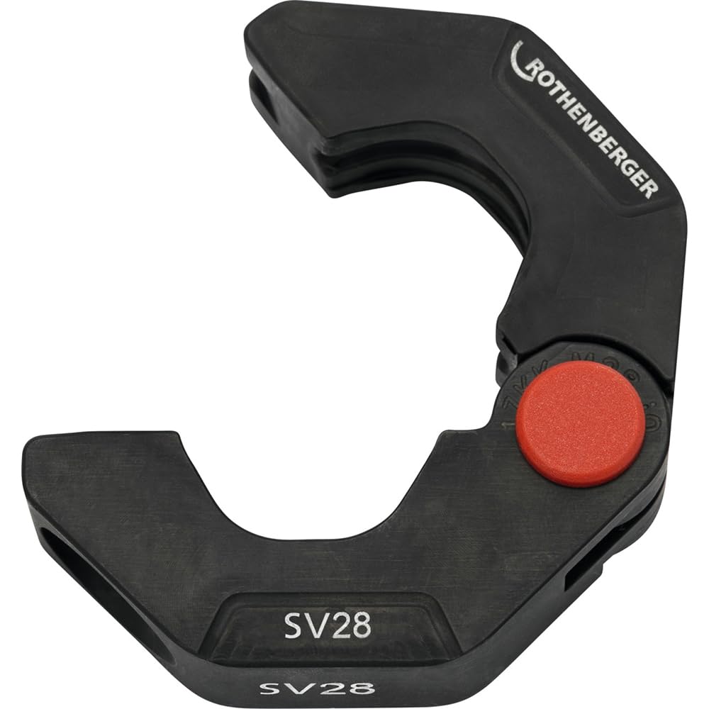 ROTHENBERGER Pressring, SV Pressbacken Kontur, 28mm Arbeitsbereich Durchmesser | 1000003878 | Pressring, Rohrleitungssystemen, Pressen, Industriewerkzeug Presse