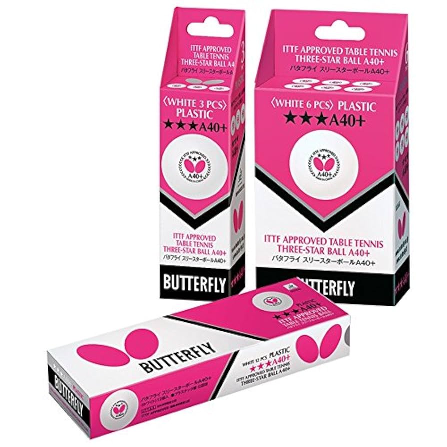 BUTTERFLY - 新品未使用　バタフライ(Butterfly) 卓球 ボール マスタークオリティ Amazon | バタフライ(Butterfly) 卓球ボール トレーニングボール