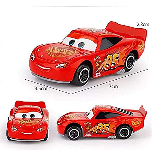 Image of Mini Racing Cars Toy for Kid Diecast Metal Car Set of 6