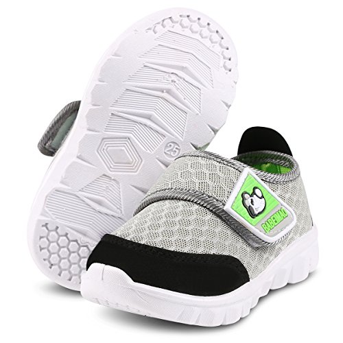 Toddler Kid's Cute Casual Lightweight Walking Athletic Shoes Boys and Girls Mesh Strap Sneakers4