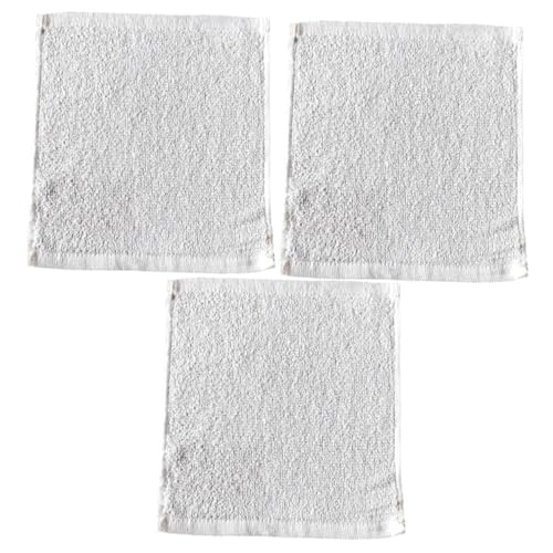 Holibanna 3 Piezas Toalla Cuadrada desechable WC Pastillas WC Toallas de Invitados Toallas portátiles Towels Toallas de Mano de algodón para baño Toallas de Mano para baño