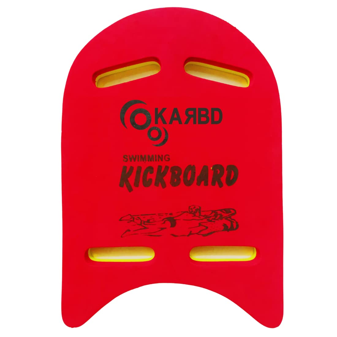KARBD 4 Cut Swimming Kickboard Floating Board for Swimming Training Aid Exercise Equipment Pool Swim Safe Trainer Lessons Kickboards for Adults Children with 4 Holes Dual Color (Medium, Red Yellow) (B09YVH8ZNX) Amazon Price History, Amazon Price Tracker