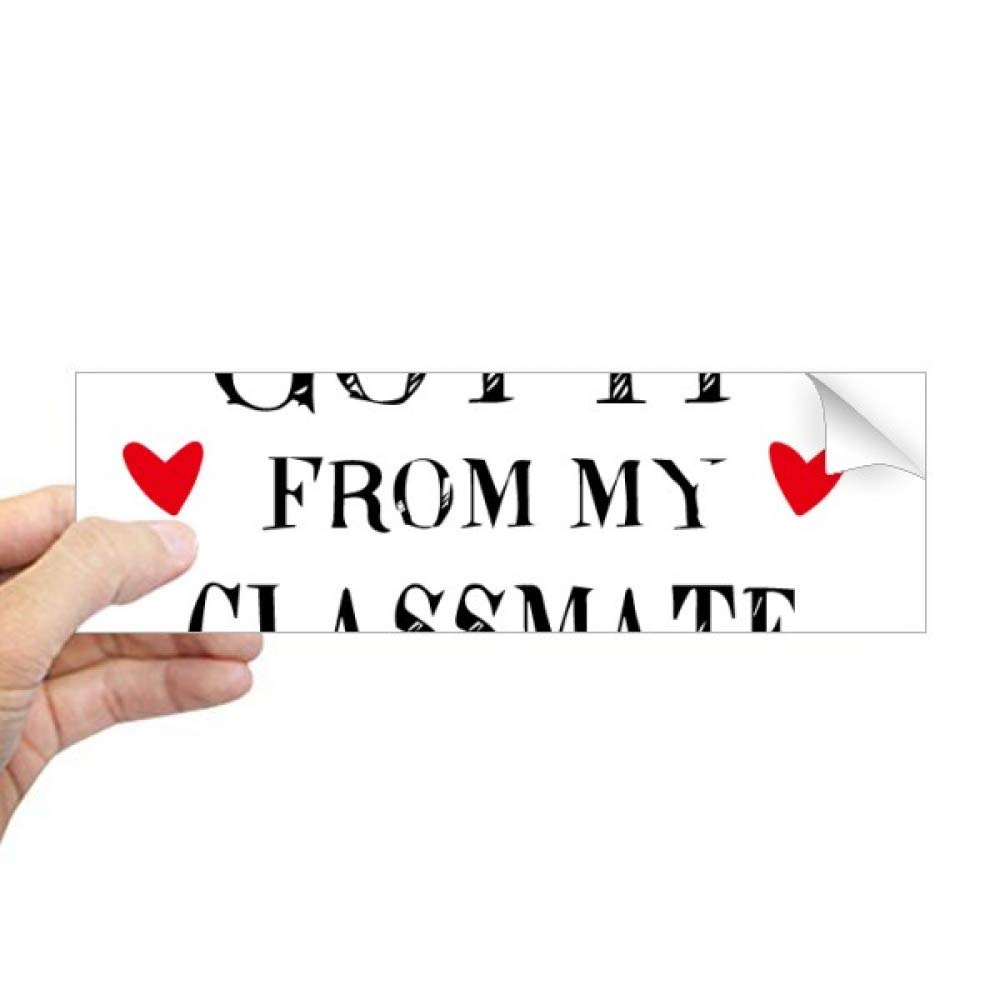 Autocollant de pare-chocs motif camp pour afficher votre passion