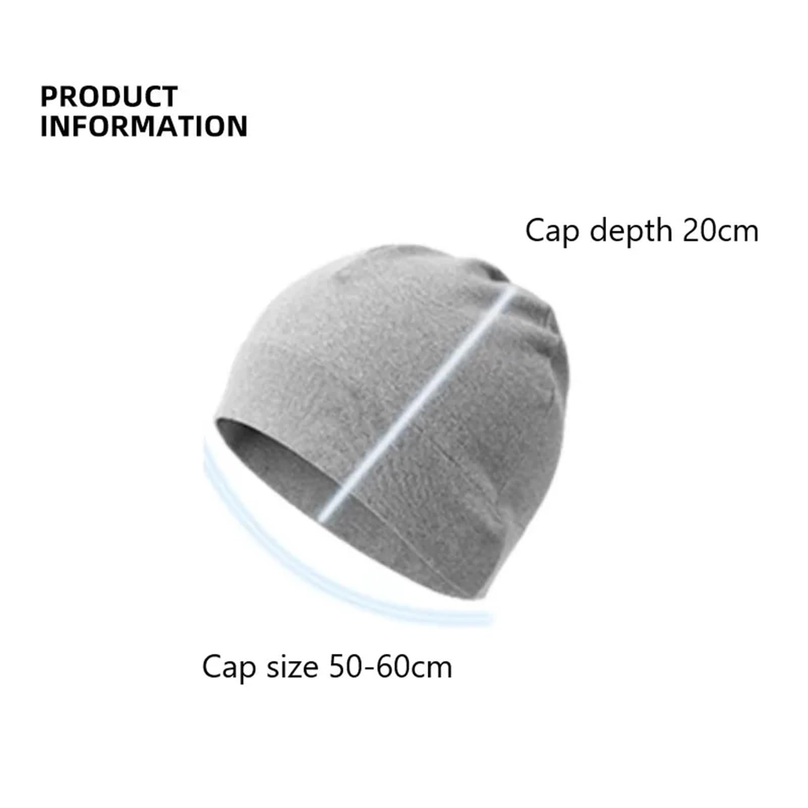 2 stücke Outdoor Sport Caps Schnell trocknend Atmungsaktive Lauf Hut for Radfahren Skifahren Warm Halten Winddicht Männer Frauen Universal kappe FüR Radfahren