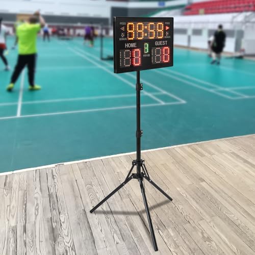 Marcador electrónico digital con control remoto y trípode miniatura 4