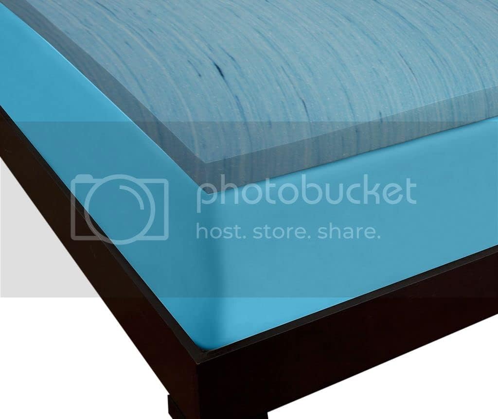 DreamDNA Visco Elastic Memory Foam Twin 2-Inch Thick Mattress Topper