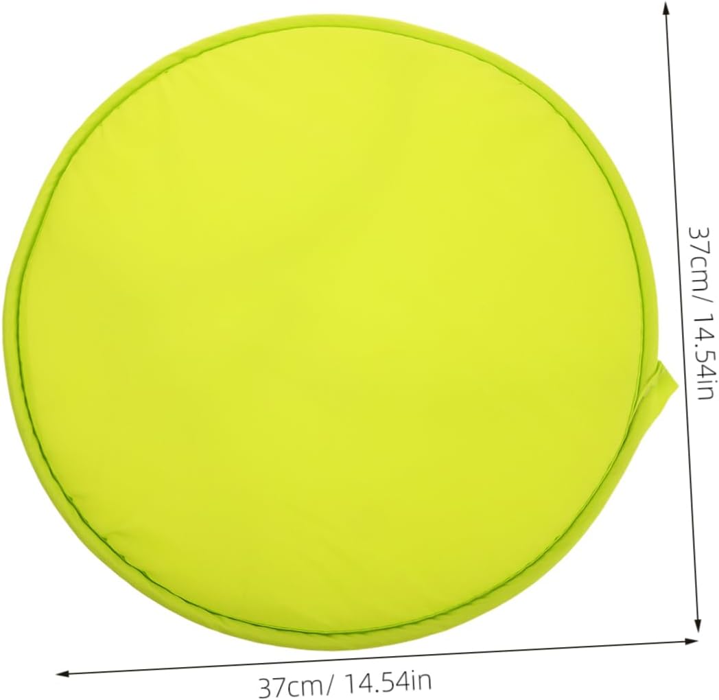 SECFOU 1pc Thick Sponge Round Chair Seat Cushion Home Office School Garden Seat Pad Decorative Pillow