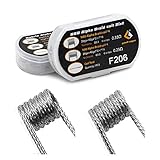 Material: 80 Nichrom 8PCS Geekvape Prebuilt Vape Coil Nicrom 80 Alpha Braid Heating Wire para RBA/RDA / RTA Rebuildable Atomizadores