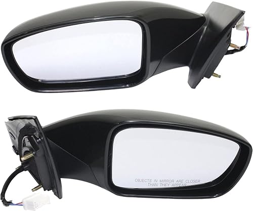 Garage-Pro Espejos eléctricos para Hyundai Sonata 2011-2014 sin luz de señal pintable
