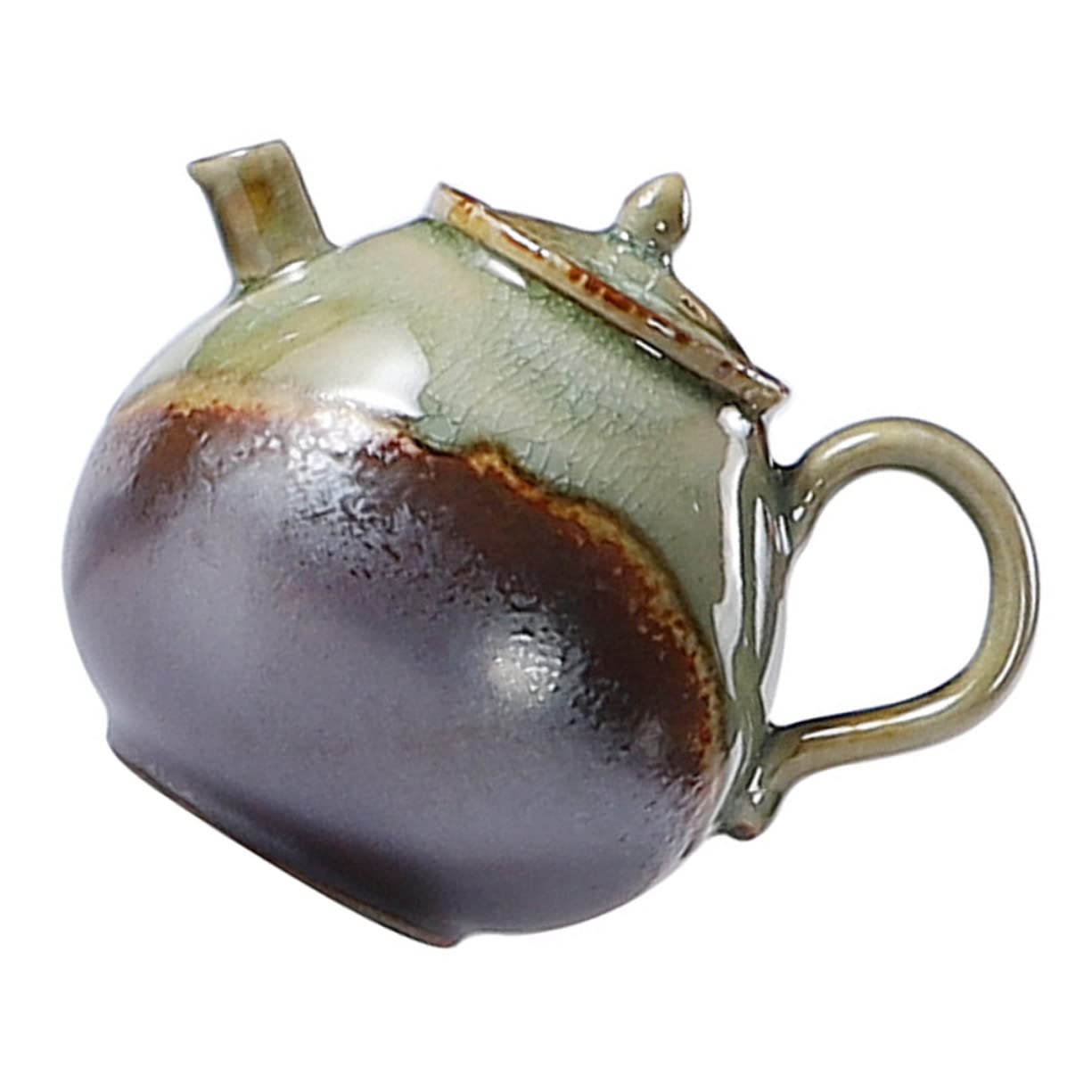 Zestaw do herbaty Kung Fu z filtrem w stylu vintage z chińskiego czajniczka. Ręcznie robiony ceramiczny zestaw do herbaty Kung Fu. Unikalny, szkliwiony design dla miłośników herbaty do użytku domowe