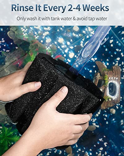 Pawfly Aquarium Large Bio Sponge Filter Quiet Betta Fry Shrimp And Fish Foam Filter With Nano Air Stone For Large Fish Tanks Up To 220 Gallons #TOP5