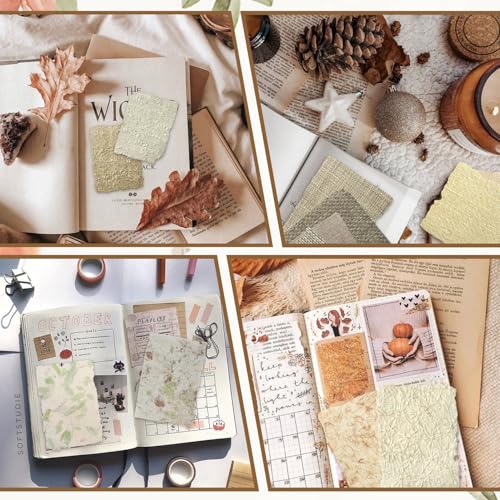 Miniatura 7 de Dipzo Kit De 84 Hojas De Papel Scrapbook, Papel Decorativo Vintage Y Grabado Para Scrapbooking, Diarios Creativos, Fabricación De Tarjetas, Bullet Journaling Y Proyectos De Manualidades