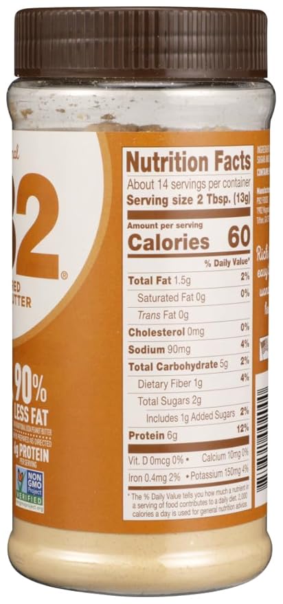 Mantequilla de maní en polvo PB2, 6.5 oz (184 g) miniatura 4