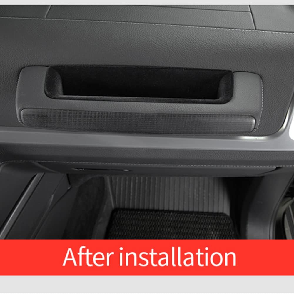 Car Passenger Side Storage Box, Center Console Storage Box Organizer Tray for Mercedes-Benz G Class W464 G500 G550 G63 amg Accessory (Flocking)