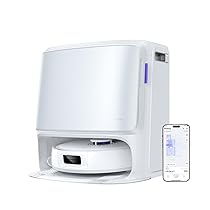 NARWAL Freo Z10 Robot Aspirapolvere e Lavapavimenti con Sistema Anti-Groviglio, 15.000Pa, Lavaggio 75°C, Asciugatura, Sollevamento Auto, Autosvuotamento, Evita Ostacoli, per Peli Animali