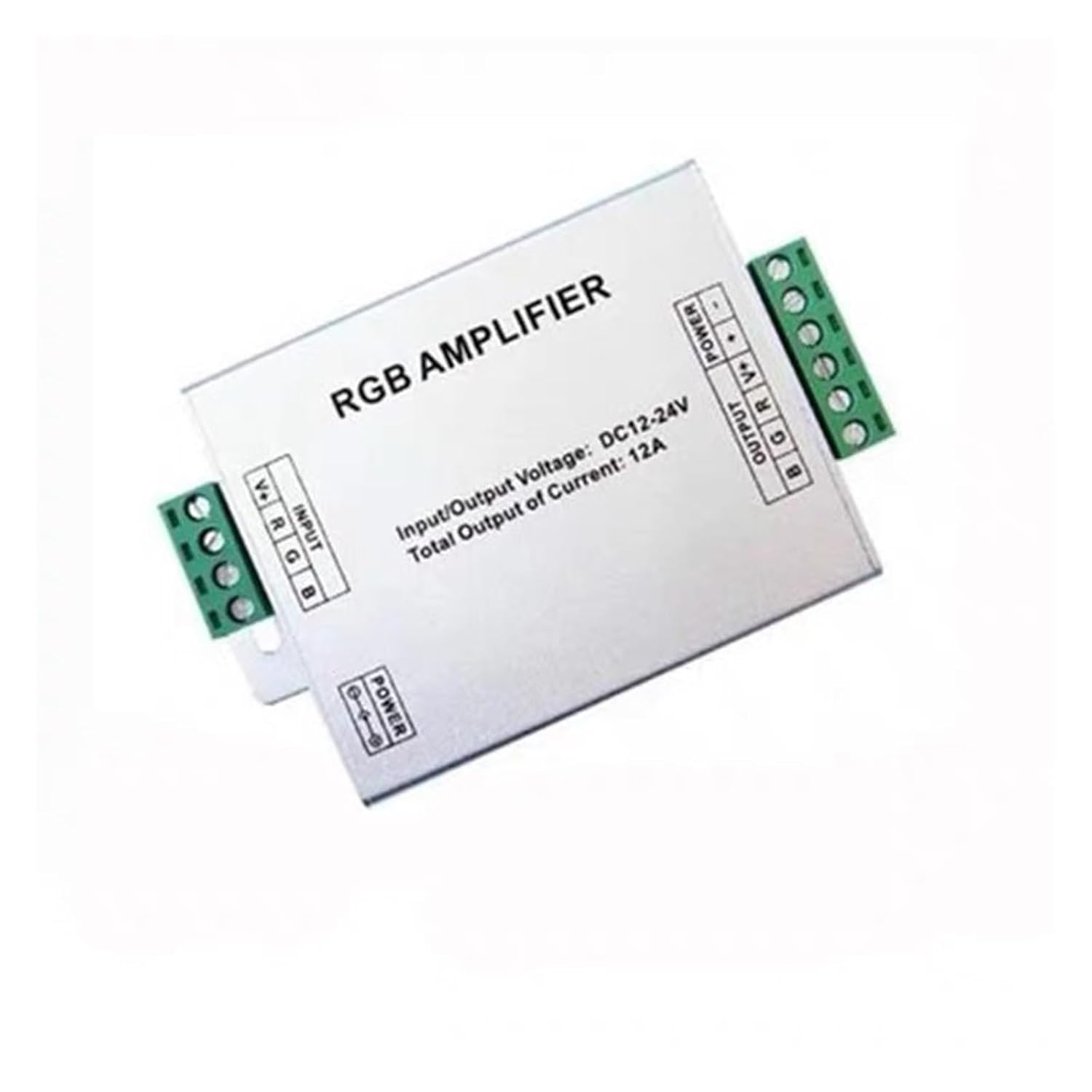 144W 12V12ALED Light Strip Signal Amplifier Colorful Module RGB Synchronization Relay Controller