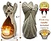 OakiWay Sympathy Gifts - Angel Candle Holder Statue W/Flickering LED Candle - Memorial Gifts for Loss of Loved One, Bereavement, in Memory, Grief, Funeral, Remembrance Gifts, Home Decorations