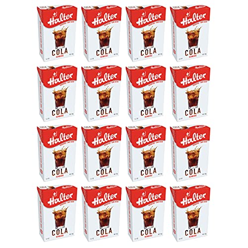 Halter Sugar Free Cola Bonbons Hard Candy Drops, 16 Boxes Per Package, 1.41-Ounce Packs #TOP29