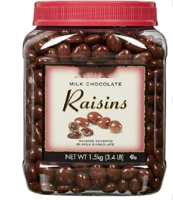Raisins Milk Chocolate- Kirkland Signatur'e, 3.4 lb by tc unique