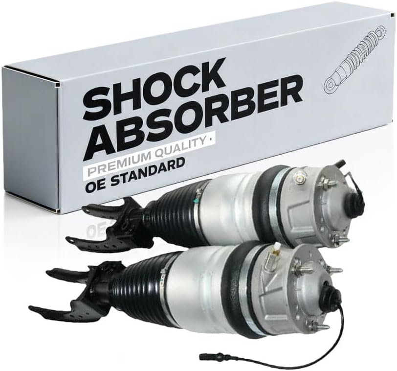 Front Air Shock Absorber Suspension Shock Struts Assembly for Volkswagen Touareg 2011 2012 2016 2014 2015 2013 2017 4.2L V8 Automotive Replacement Part