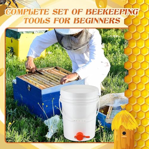 Récipient portable pour du miel de 20L évitant les coulures - 4