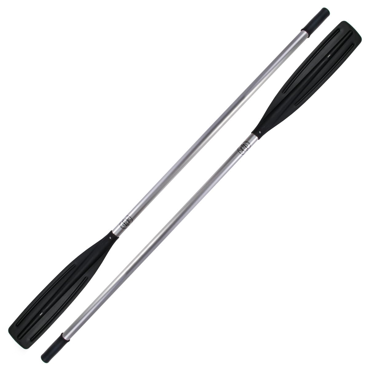 Orginal Aluminium-Ruderset John Paddle (2 Stück) Pontonpaddel Schlauchbootpaddel 160cm – sehr Leicht, korrosionsbeständig, ABS-Paddel, ideal für Schlauchboote Fischerboot
