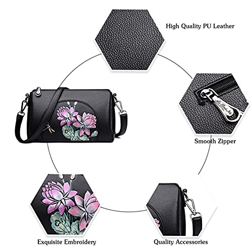 PORRASSO Borsa a Tracolla da Donna Moda Borsa a