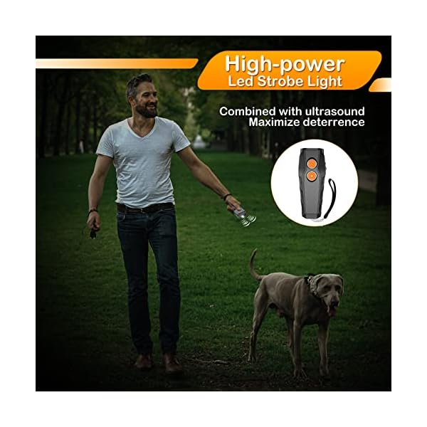 NOUGAT-Dog-Barking-Control-Devices-Anti-Barking-Device-with-3-Training-Deterrent-Modes-Barking-Control-25FT-Ultrasonic-Dog-Bark-Deterrent-Rechargeable-Dog-Training-Behavior-Aids-with-LED NOUGAT Dog Barking Control Devices: Effective Anti-Barking Solutions