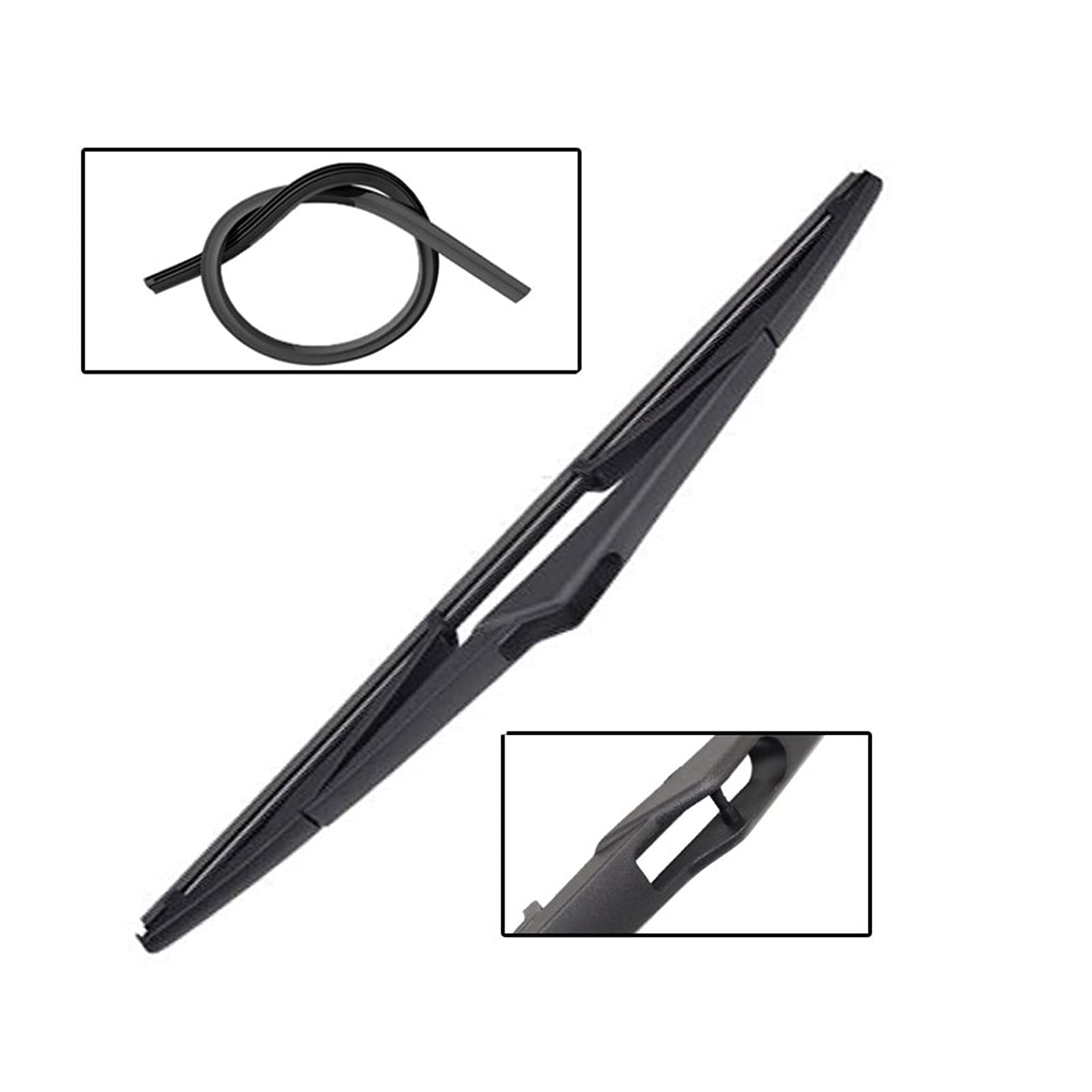 Tergicristalli Spazzola Tergicristallo Posteriore da 9" E Set di Bracci per Re&Nault per Me&Gane 2 II Hatchback BM/CM