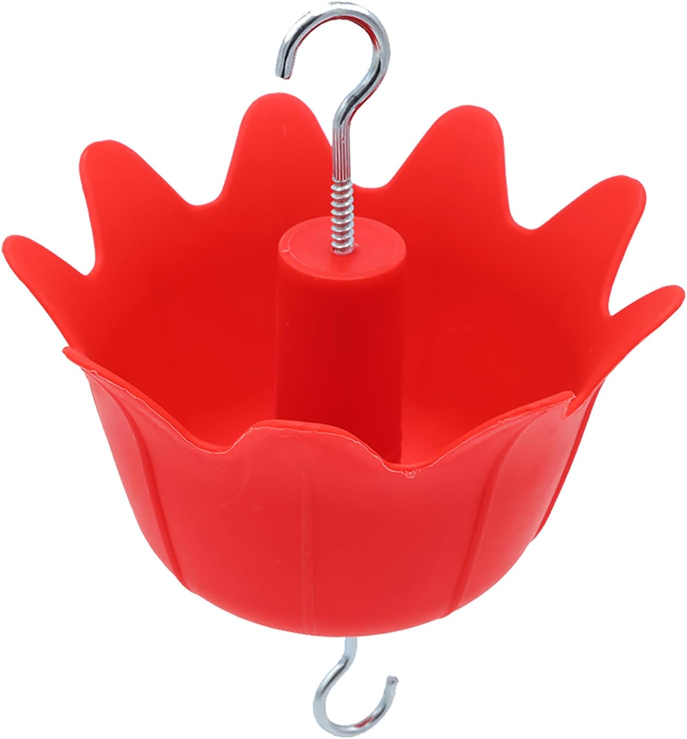 Foso de hormigas para comederos de colibríes, comedero colgante para colibríes y orientolas, ganchos de accesorios de comedero de pájaros de gran